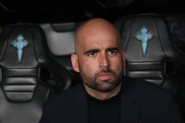 ESP: Real Celta v Olympique Lyonnais, EuropaLeague, 12 March 2026 Claudio Giraldez headcoach of of Real Club Celta de Vigo in action during the UEFA Europe League KO poff, 2st leg between Real Club Celta de Vigo and Olympique Lyonnais at Stadium Municipal ABANCA Balaidos on March 12,2026 in Vigo (Spain) (Photo by Luis de la Mata SportPix Sipa USA Vigo Stadium Municipal Balaidos ABANC Galicia Spain Copyright: xLuisxdexlaxMatax xsportPix.org.ux