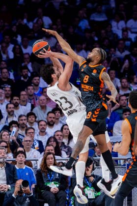 ESP Real Madrid v Valencia Basket Euroleague Sergio Llull of Real Madrid during the Euroleague match, between Real Madrid and Valencia Basket played at Movistar Arena Stadium on March 12, 2026 in Madrid Spain Madrid Spain Basketball Copyright: xAlbaxPachecox xAgenciaxLOFx