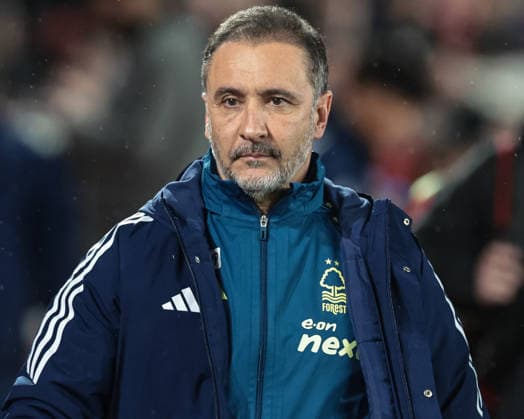 Nottingham Forest FC v FC Midtjylland - UEFA Europa League 2025 26 Round of 16 First Leg Vitor Pereira manages Nottingham Forest during the UEFA Europa League Last 16 match between Nottingham Forest and FC Midtjylland at City Ground in Nottingham, United Kingdom, on March 12, 2026. Nottingham United Kingdom  Copyright: xNewsxImagesx originalFilename:cosgrove-uefaeuro260312_npm5F.jpg
