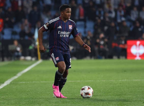ESP: Real Celta v Olympique Lyonnais, EuropaLeague, 12 March 2026 Endrick of Olympique Lyonnais in action during the UEFA Europe League KO poff, 2st leg between Real Club Celta de Vigo and Olympique Lyonnais at Stadium Municipal ABANCA Balaidos on March 12,2026 in Vigo (Spain) (Photo by Luis de la Mata SportPix Sipa USA Vigo Stadium Municipal Balaidos ABANC Galicia Spain Copyright: xLuisxdexlaxMatax xsportPix.org.ux