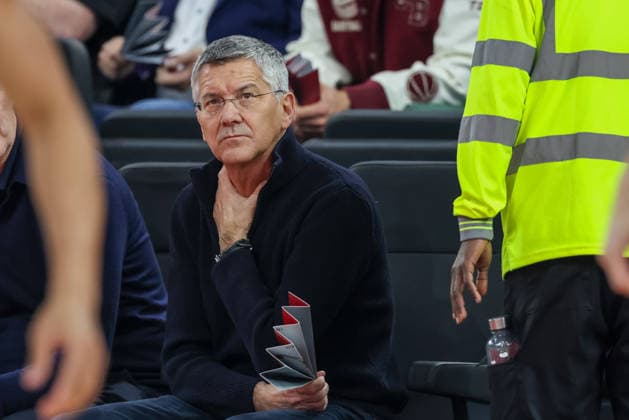 Herbert Hainer FC Bayern Muenchen, President , GER, FC Bayern Basketball vs Anadolu Efes Istanbul, Basketball, Euroleague, 31 Matchday, Season 2025 2026, 12 03 2026, GER, FC Bayern Basketball vs Anadolu Efes Istanbul, Basketball, Euroleague, 31 Matchday, Season 2025 2026, 12 03 2026 Muenchen Copyright: xEibner-Pressefoto JennixMaulx EP_JML