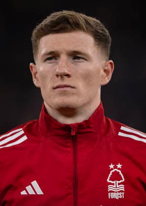 Manchester City v Nottingham Forest - Premier League MANCHESTER, ENGLAND - MARCH 4: Elliot Anderson of Nottingham Forest lines up before the Premier League match between Manchester City and Nottingham Forest at Etihad Stadium on March 4, 2026 in Manchester, England. ***Local Caption*** Elliot Anderson Manchester Etihad Stadium England United Kingdom Copyright: xVisionhausx 776340641