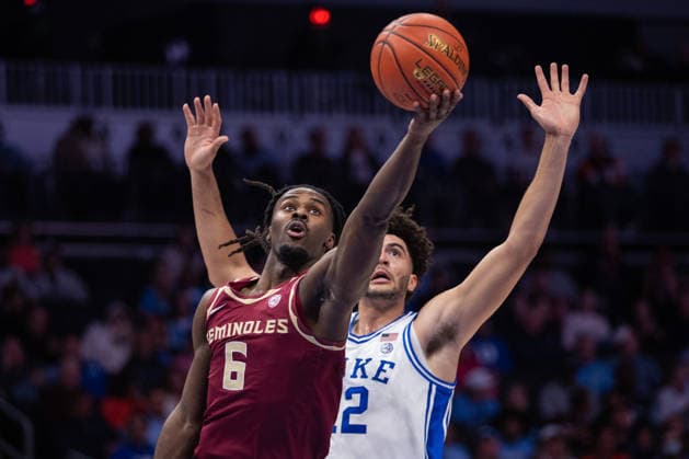 Basketball, NCAA, Florida State Seminoles - Duke Blue Devils