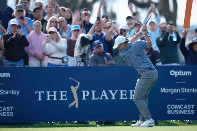 March 12, 2026, Ponte Vedra, Florida, USA: March 12, 2026, Ponte Vedra, Florida.Rory McIlroy (Northern Ireland) hits his tee shot on the 10th hole during the first round of The PLAYERS Championship at TPC Sawgrass. PGA, Golf Herren Tour 2026: The PLAYERS Championship  - ZUMAd212 20260312_zsp_d212_045 Copyright: xRichardxDolex