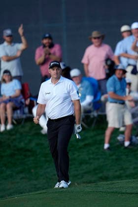 March 12, 2026, Ponte Vedra, Florida, USA: March 12, 2026, Ponte Vedra, Florida.Sepp Straka (Austria)) chips in for a birdie on the 16h hole during the first round of The PLAYERS Championship at TPC Sawgrass. PGA, Golf Herren Tour 2026: The PLAYERS Championship  - ZUMAd212 20260312_zsp_d212_058 Copyright: xRichardxDolex