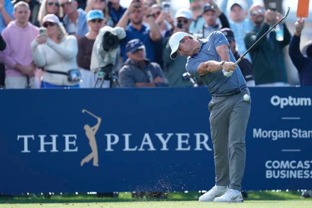 March 12, 2026, Ponte Vedra, Florida, USA: March 12, 2026, Ponte Vedra, Florida.Rory McIlroy (Northern Ireland) hits his tee shot on the 10th hole during the first round of The PLAYERS Championship at TPC Sawgrass. PGA, Golf Herren Tour 2026: The PLAYERS Championship  - ZUMAd212 20260312_zsp_d212_059 Copyright: xRichardxDolex