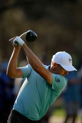 March 12, 2026, Ponte Vedra, Florida, USA: March 12, 2026, Ponte Vedra, Florida.Jordan Speith (USA) hits a tee shot on the 15th hole during the first round of The PLAYERS Championship at TPC Sawgrass. PGA, Golf Herren Tour 2026: The PLAYERS Championship  - ZUMAd212 20260312_zsp_d212_069 Copyright: xRichardxDolex