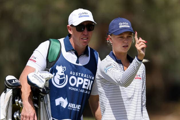 GOLF AUSTRALIAN OPEN WOMEN, Raegan Denton of Australia during the 2026 Women s Australian Open at Kooyonga Golf Club in Adelaide, Friday, March 13, 2026. ( NO ARCHIVING, EDITORIAL USE ONLY ADELAIDE SA AUSTRALIA  Copyright: xMATTxTURNERx 20260313198724489024