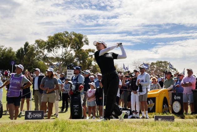 GOLF AUSTRALIAN OPEN WOMEN, Minjee Lee of Australia during the 2026 Women s Australian Open at Kooyonga Golf Club in Adelaide, Friday, March 13, 2026. ( NO ARCHIVING, EDITORIAL USE ONLY ADELAIDE SA AUSTRALIA  Copyright: xMATTxTURNERx 20260313139444509809