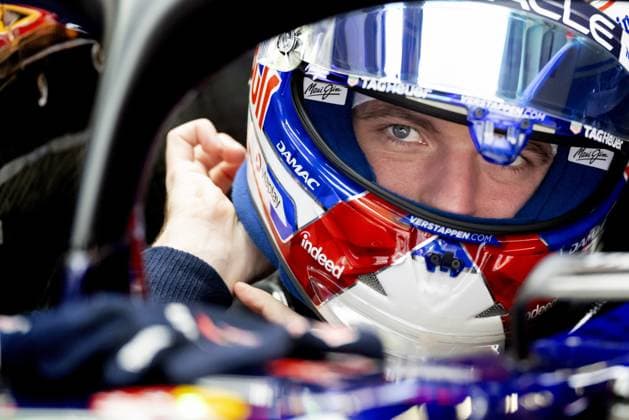 SHANGHAI Max Verstappen (Red Bull Racing) before the first free practice session at the Shanghai International Circuit in the lead-up to the Chinese Grand Prix. SANDER KONING ANP xVIxANPxSportx xxANPxIVx 553183839 originalFilename: 553183839.jpg