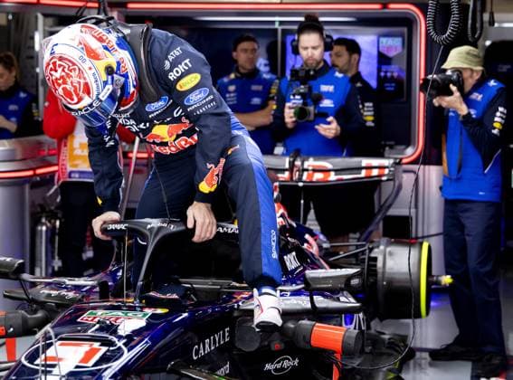 SHANGHAI Max Verstappen (Red Bull Racing) before the first free practice session at the Shanghai International Circuit in the lead-up to the Chinese Grand Prix. SANDER KONING ANP xVIxANPxSportx xxANPxIVx 553183986 originalFilename: 553183986.jpg