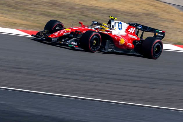 SHANGHAI, CHINA MARCH 13 Lewis Hamilton of Great Britain driving the 44 Scuderia Ferrari SF 26 on track during practice ahead of the F1 Grand Prix of China at Shanghai International Circuit on March 13, 2026 in Shanghai, China Photo by Yu Chun Christopher Wong Eurasia Sport Images Shanghai China Copyright: x2026xEurasiaxSportxImagesx jp-en-EuSpIm-cw6_F1SHA_20260313_3787