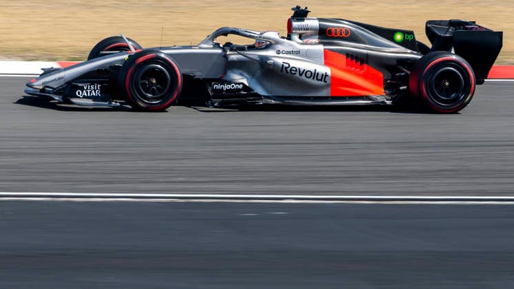 SHANGHAI, CHINA MARCH 13 Nico Hulkenberg of Germany drives the 27 Audi F1 Team R26 on track during practice ahead of the F1 Grand Prix of China at Shanghai International Circuit on March 13, 2026 in Shanghai, China Photo by Yu Chun Christopher Wong Eurasia Sport Images Shanghai China Copyright: x2026xEurasiaxSportxImagesx jp-en-EuSpIm-cw6_F1SHA_20260313_4737