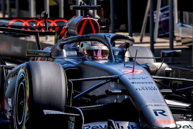 SHANGHAI Formula 1 driver Nico Hulkenberg of Audi Revolut F1 Team during the Formula 1 China Shanghai free practice and sprint qualifying at the Shanghai International Circuit on March 13, 2025 in Shanghai, China Photo by DeFodi Images