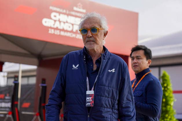 FORMULA ONE CHINESE GRAND PRIX 2026 Flavio Briatore (Alpine F1 Team, Executive Advisor) arriving during the Formula 1 Heineken Chinese Grand Prix 2026, 2nd round of the 2026 Formula One World Championship, WM, Weltmeisterschaft from March 13 to 15, 2026 at the Shanghai International Circuit, Shanghai, China. Credit: Robbie Hoad Every Second Media Editorial use only. All images are copyright Every Second Media Limited. No images may be reproduced without prior permission. Copyright: xIMAGO EveryxSecondxMediax ESM-1853-0084 RobbiexHoadx xEveryxSecondxMediax