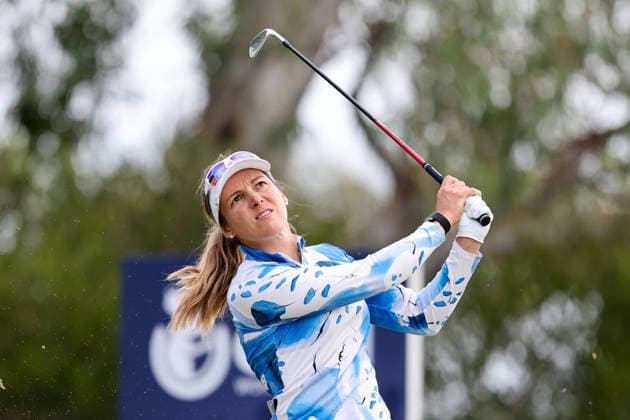 GOLF AUSTRALIAN OPEN WOMEN, Celine Herbin of France during the 2026 Women s Australian Open at Kooyonga Golf Club in Adelaide, Friday, March 13, 2026. ( NO ARCHIVING, EDITORIAL USE ONLY ADELAIDE SA AUSTRALIA  Copyright: xMATTxTURNERx 20260313198344294636