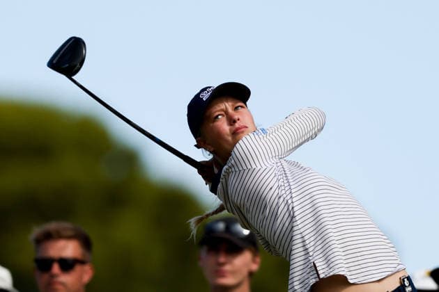 GOLF AUSTRALIAN OPEN WOMEN, Raegan Denton of Australia during the 2026 Women s Australian Open at Kooyonga Golf Club in Adelaide, Friday, March 13, 2026. ( NO ARCHIVING, EDITORIAL USE ONLY ADELAIDE SA AUSTRALIA  Copyright: xMATTxTURNERx 20260313131297122851