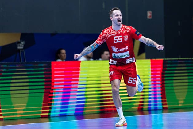 March 12, 2026, Pavilhao Multiusos de Odivelas, Lisbon, Portugal, EHF Champions League 2025 26 Sporting CP vs CS Dinamo Bucuresti Copyright: HMBxMedia CarlosxSilva