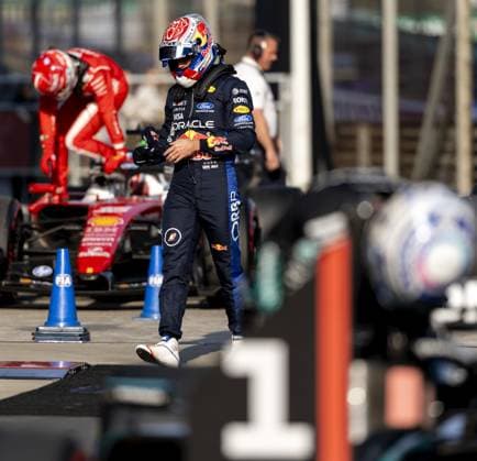 SHANGHAI - Max Verstappen (Red Bull Racing) after the sprint qualifying at the Shanghai International Circuit ahead of the Chinese Grand Prix. SANDER KONING ANP xVIxANPxSportx xxANPxIVx 553197576 originalFilename: 553197576.jpg