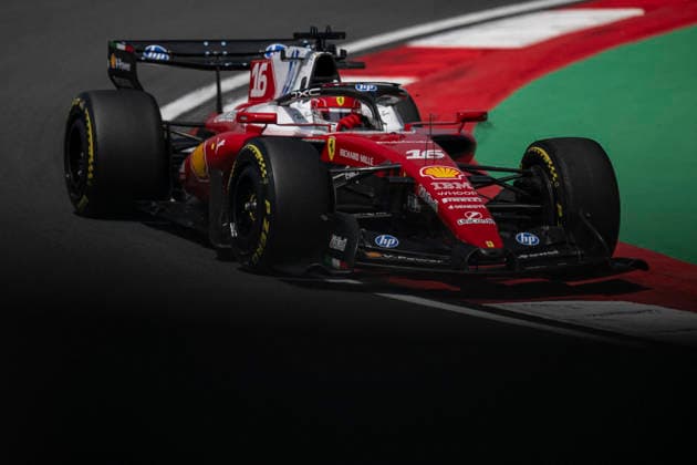 Shanghai Formula 1 Chinese Grand Prix - Practice 1 and Sprint Qualifying 16 Charles Leclerc (Ferrari) during the first practice of the Formula One Chinese Grand Prix at the Shanghai International Circuit in Shanghai on March 13, 2026. Photo by Eliot Blondet ABACAPRESS.COM Shanghai Chine China  Copyright: xBlondetxEliot ABACAx