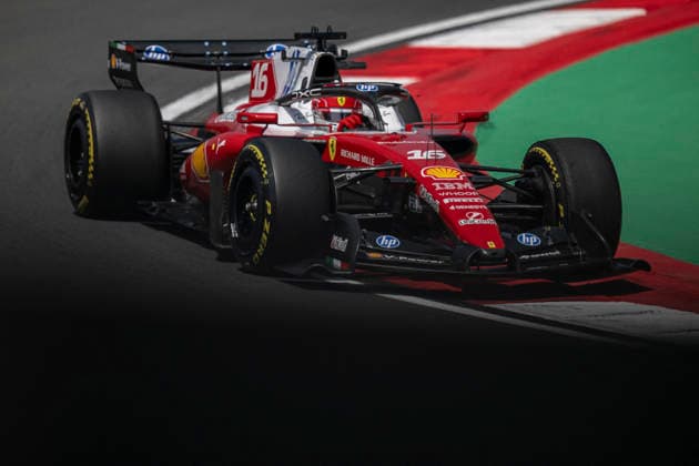 Shanghai Formula 1 Chinese Grand Prix - Practice 1 and Sprint Qualifying 16 Charles Leclerc (Ferrari) during the first practice of the Formula One Chinese Grand Prix at the Shanghai International Circuit in Shanghai on March 13, 2026. Photo by Eliot Blondet ABACAPRESS.COM Shanghai Chine China  Copyright: xBlondetxEliot ABACAx