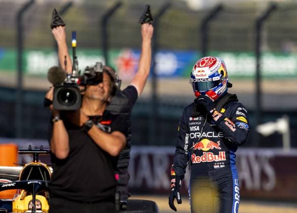 SHANGHAI - Max Verstappen (Red Bull Racing) after the sprint qualifying at the Shanghai International Circuit ahead of the Chinese Grand Prix. SANDER KONING ANP xVIxANPxSportx xxANPxIVx 553199939 originalFilename: 553199939.jpg