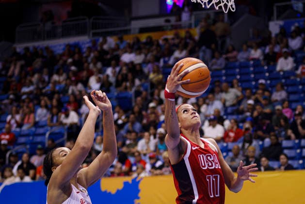 Basketball, Women, World Cup Qualifier, USA - Puerto Rico