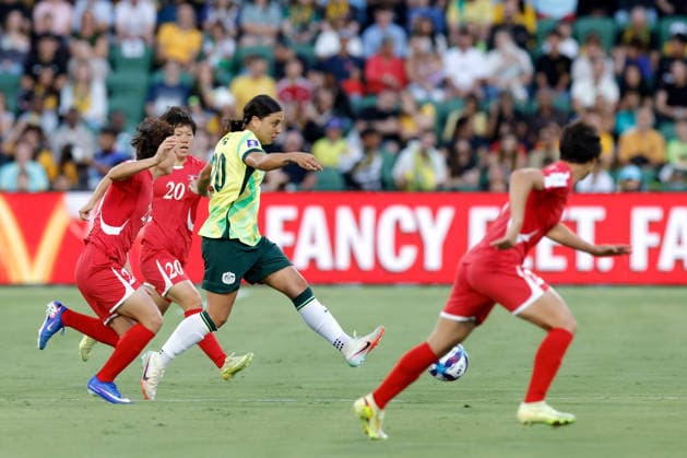 Football, Women, Asian Cup, Australia - North Korea