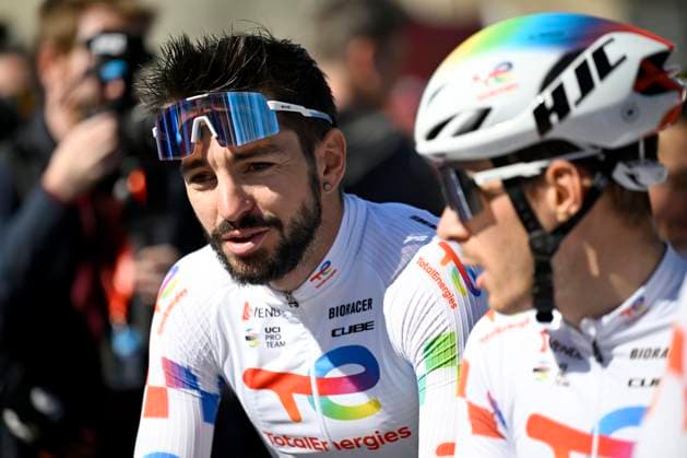 Paris Nice 2026 Stage 6 APT, FRANCE - MARCH 13 : Turgis Anthony (FRA) of TotalEnergies during stage 6 of the 84th edition of Paris - Nice an UCI World Tour 2.UWT cycling road race stage for Men Elite of 179.3 km with start in Barbentane and finish in Apt on March 13, 2026 in Apt, France, 13 03 2026 ( Motordriver Guy De Vuyst - Apt France  Copyright: xNicoxVereeckenx