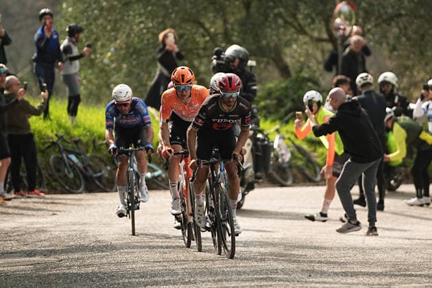Alaphilippe Julian Of Tudor Pro Cycling Team during the 184-kilometer Stage 5 of the Tirreno-Adriatico cycling race from Marotta-Mondolfo to Mombaroccio - Italy,- Friday, March 13, 2026. - cycling .  Copyright: xMarcoxAlpozzi LaPressex