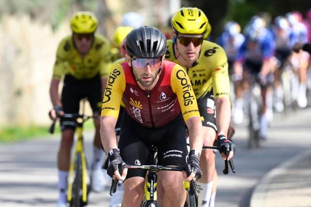 Paris Nice 2026 Stage 6 APT, FRANCE - MARCH 13 : Thomas Benjamin (FRA) of Cofidis during stage 6 of the 84th edition of Paris - Nice an UCI World Tour 2.UWT cycling road race stage for Men Elite of 179.3 km with start in Barbentane and finish in Apt on March 13, 2026 in Apt, France, 13 03 2026 ( Motordriver Guy De Vuyst - Apt France  Copyright: xNicoxVereeckenx
