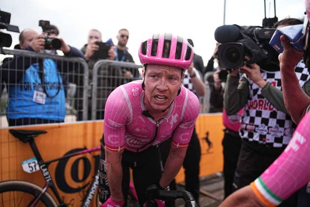 The win Valgren Michael Of Ef Education - Easypost during the 184-kilometer Stage 5 of the Tirreno-Adriatico cycling race from Marotta-Mondolfo to Mombaroccio - Italy,- Friday, March 13, 2026. - cycling .  Copyright: xMarcoxAlpozzi LaPressex