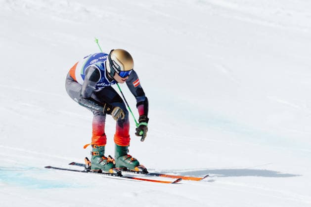 PARALYMPICS - Winter Paralympics Milano Cortina 2026 CORTINA D AMPEZZO,ITALY,13.MAR.26 - PARALYMPICS, SNOWBOARD - Paralympic Winter games, Winterspiele,Spiele, Summer games Milano Cortina 2026, banked slalom, men. Image shows Markus Salcher (AUT).  GEPAxpictures xMatthiasxTrinkl