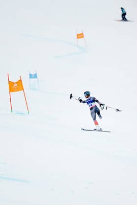 PARALYMPICS - Winter Paralympics Milano Cortina 2026 CORTINA D AMPEZZO,ITALY,13.MAR.26 - PARALYMPICS, ALPINE SKIING - Paralympic Winter games, Winterspiele,Spiele, Summer games Milano Cortina 2026, giant slalom, men. Image shows Thomas Grochar (AUT).  GEPAxpictures xMaticxKlansek