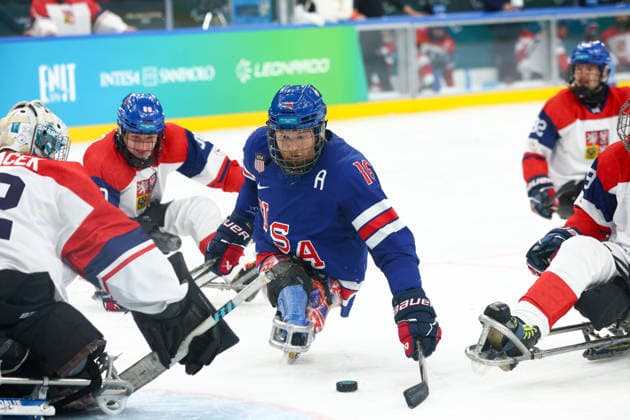Milano Cortina 2026, Paralympics, ice hockey, USA - Czech Republic
