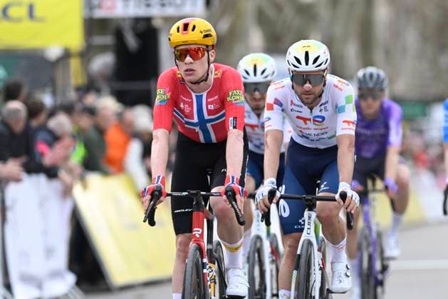 Paris Nice 2026 Stage 6 APT, FRANCE - MARCH 13 : Leknessund Andreas (NOR) of Uno-X Mobility during stage 6 of the 84th edition of Paris - Nice an UCI World Tour 2.UWT cycling road race stage for Men Elite of 179.3 km with start in Barbentane and finish in Apt on March 13, 2026 in Apt, France, 13 03 2026 ( Motordriver Guy De Vuyst - Apt France  Copyright: xNicoxVereeckenx