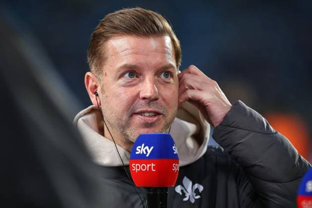 Magdeburg, Saxony-Anhalt, Germany, 13 03 2026 Avnet Arena 26 Matchday, Season 2025 26, 2 Soccer Bundesliga 1 FC Magdeburg Darmstadt 98 Darmstadt coach Florian Kohfeldt gives an interview on Sky Copyright: xdtsxNachrichtenagenturx dts_110617