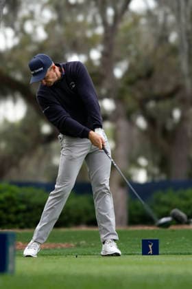March 13, 2026, Ponte Vedra, Florida, USA: March 13, 2026, Ponte Vedra, Florida.Justin Rose (England) hits his tee shot on the 14th hole during the second round of The PLAYERS Championship at TPC Sawgrass. PGA, Golf Herren Tour 2026: The PLAYERS Championship  - ZUMAd212 20260313_zsp_d212_008 Copyright: xRichardxDolex