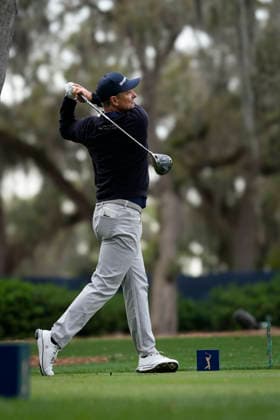 March 13, 2026, Ponte Vedra, Florida, USA: March 13, 2026, Ponte Vedra, Florida.Justin Rose (England) hits his tee shot on the 14th hole during the second round of The PLAYERS Championship at TPC Sawgrass. PGA, Golf Herren Tour 2026: The PLAYERS Championship  - ZUMAd212 20260313_zsp_d212_017 Copyright: xRichardxDolex