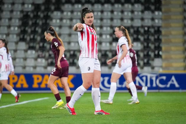 Soccer, Google Pixel Womens Bundesliga, 20 Matchday, 2025 2026, SC Freiburg vs 1 FC Nürnberg, 13 03 2026, Dreisamstadion, Freiburg, Svenja Förmli SC Freiburg, Women 9 Freiburg Dreisamstadion Baden Württemberg Germany Copyright: xFINLEYxMÖRCHx