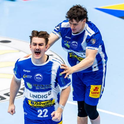 13 03 2026, GER, Handball, Men, Season 25 26, Daikin 1 Bl, 25 Matchday, ThSV Eisenach Rhein Neckar Loewen 99817 Eisenach Werner Assmann Halle Am Sportp Thueringen Germany