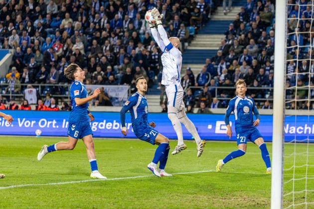 Germany, 2 Bundesliga, Season 2025 2026, Matchday 26, Avnet Arena, 1 FC Magdeburg vs SV Darmstadt 98, Reimann Dominik 1 FC Magdeburg, 1 Copyright: xMichellexLukax