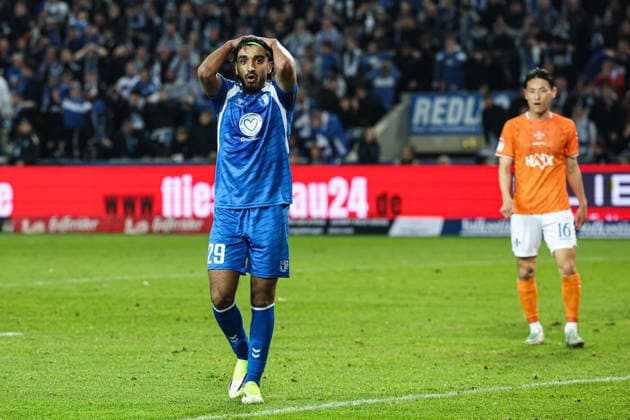 Rayan Ghrieb 1 FC Magdeburg,29 2 Soccer Bundesliga Season 2025 2026 1 FC Magdeburg vs SV Darmstadt 98 at the Avnet Arena in Magdeburg Action,Soccer,Man,Men,Germany,13 03 2026