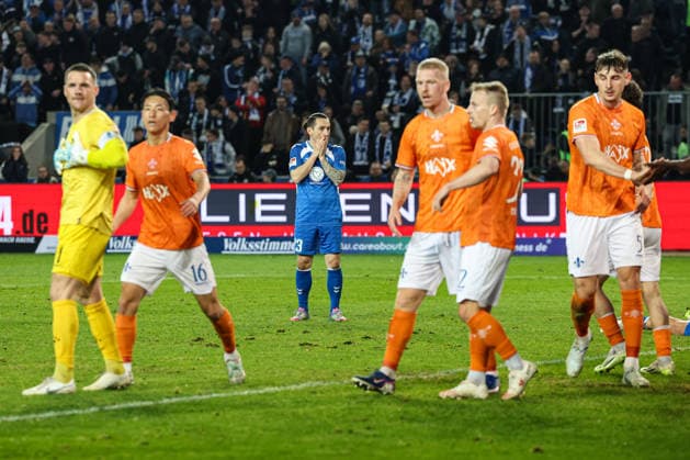 Baris Atik 1 FC Magdeburg,23 2 Soccer Bundesliga Season 2025 2026 1 FC Magdeburg vs SV Darmstadt 98 at the Avnet Arena in Magdeburg Action,Soccer,Man,Men,Germany,13 03 2026