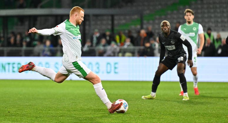 13 03 2026 Soccer Season 2025 2026 2 Soccer Bundesliga 26 Matchday SpVgg Greuther Fürth Kleeblatt SGF SV Elversberg SVE Sportfoto Zink xwoxzix DFL regulations prohibit any use of photographs as image sequences and or quasi video only for editorial use Paul Will 13, SpVgg Greuther Fürth