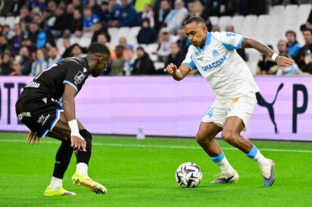 FOOTBALL : Olympique de Marseille VS AJA Auxerre - Ligue 1 McDonald s - 13 03 2026 Igor Paixao (OM) - Ligue 1 McDonald™s match between Olympique de Marseille and AJA Auxerre on March 13, 2026 at the Orange Velodrome Stadium in Marseille. MarseilleFrance  Copyright: xWilliamxCannarellax