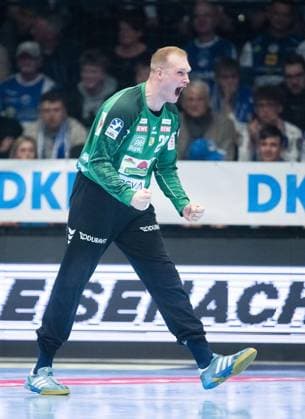 DAIKIN HBL HANDBALL MEN 1 BL 25 GAME DAY THSV EISENACH RHEIN NECKAR LÖWEN FOR EDITORIAL PURPOSES ONLY p 13 03 2026 Eisenach DAIKIN HBL Handball 1 Bundesliga Herren Saison 2025 2026 25 Spieltag Werner Assmann Halle ThSV Eisenach Rhein Neckar Löwen im Foto Goalkeeper David Späth 29 Rhein Neckar Löwen Germany Thüringen Eisenach Copyright SaschaxFromm Copyright: SaschaxFromm doc84ymo25v2k02xdi7pmo ,EDITORIAL USE ONLY Copyright: SaschaxFromm