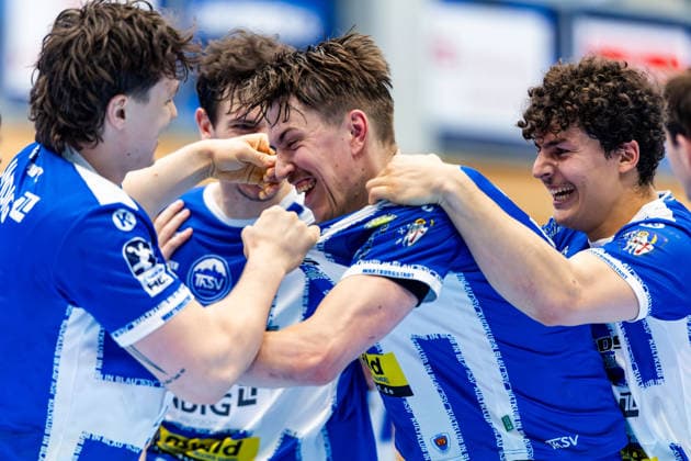 13 03 2026, GER, Handball, Men, Season 25 26, Daikin 1 Bl, 25 Matchday, ThSV Eisenach Rhein Neckar Loewen Tillman Leu ThSV Eisenach,99 , Oskar Joelsson ThSV Eisenach,3 99817 Eisenach Werner Assmann Halle Am Sportp Thueringen Germany