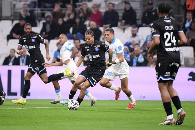 Olympique de Marseille v AJ Auxerre - Ligue 1 McDonald s 2025 2026 05 Kevin DANOIS (aja) during the Ligue 1 McDonald s match between Marseille and Auxerre at Stade Velodrome on March 13, 2026 in Marseille, France. Marseille France  Copyright: xFEPx 776348323