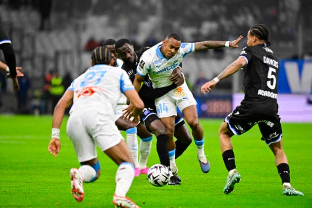 Football, France, Olympique Marseille - AJ Auxerre